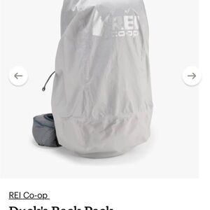 REI Co-op Gray Backpack Cover